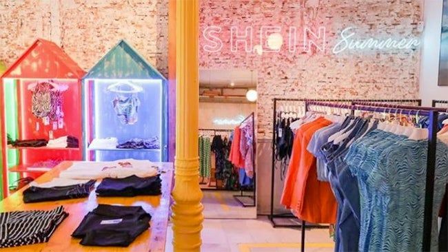 Pop up de Shein en Barcelona