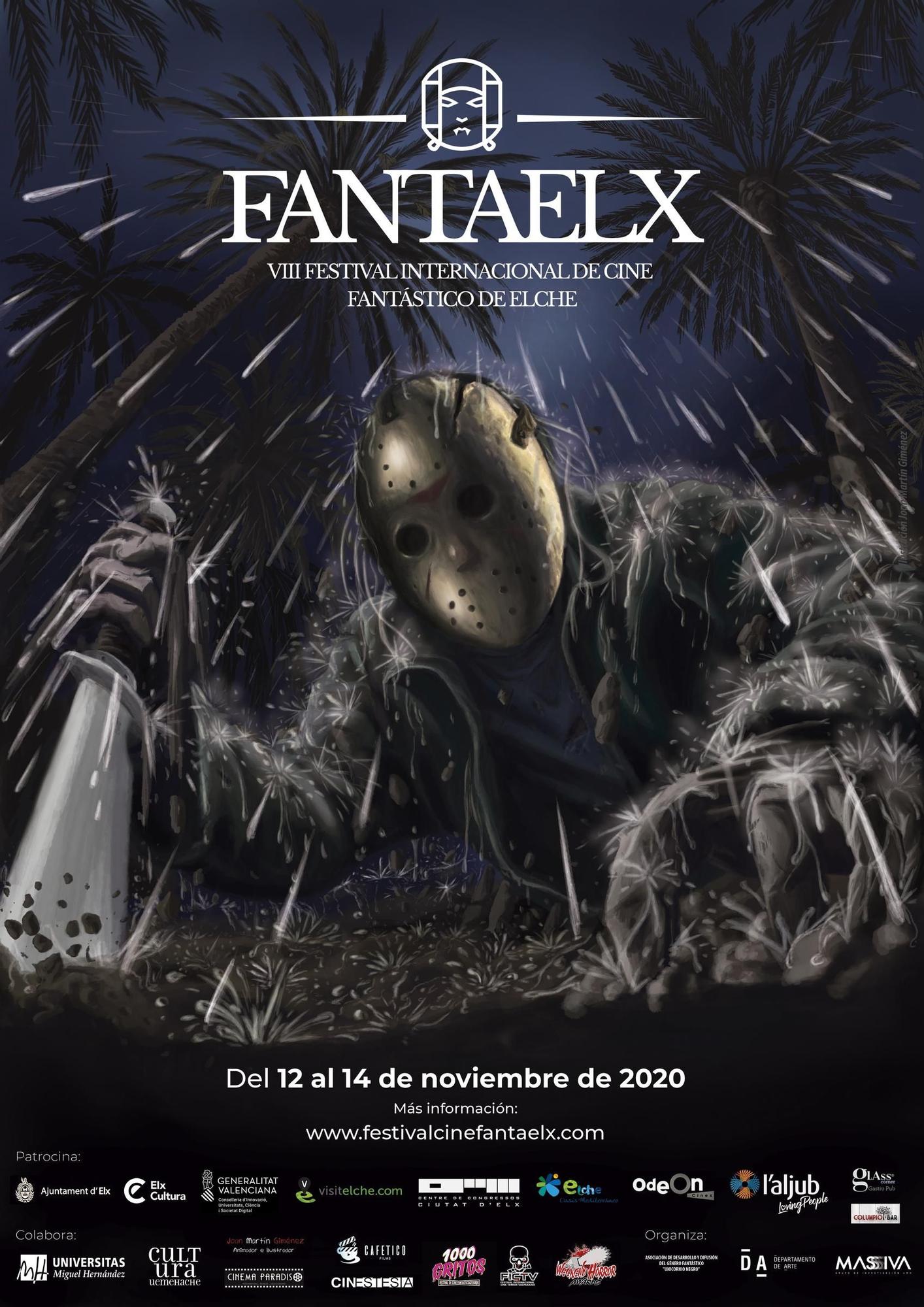 Cartel del festival FantaElx de este año.