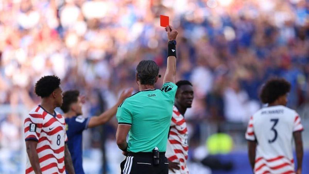 Las mejores imágenes de Folarin Balogun en el primer partido del Mundial