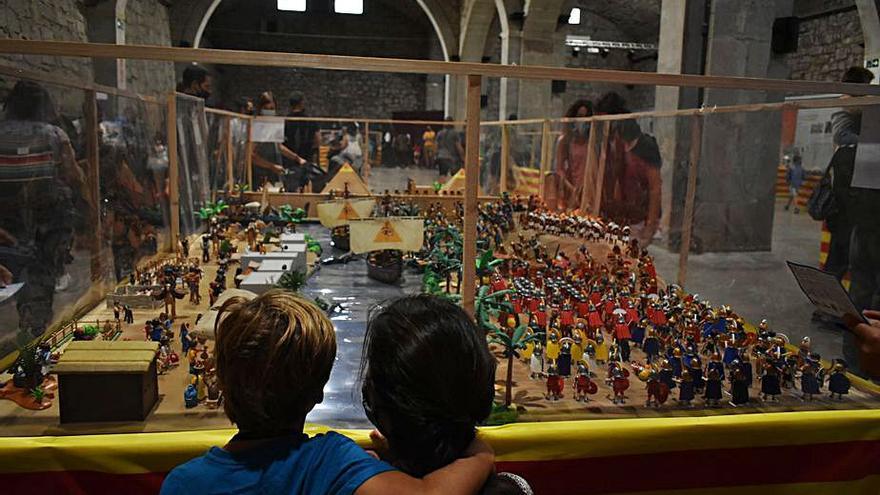 La 5a edició de la Fira Playmobil reuneix més de 2.100 visitants aficionats als clicks | LAURA SERRAT