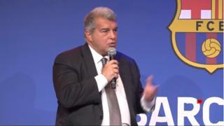 El mensaje de Laporta antes de enfrentarse al PSG