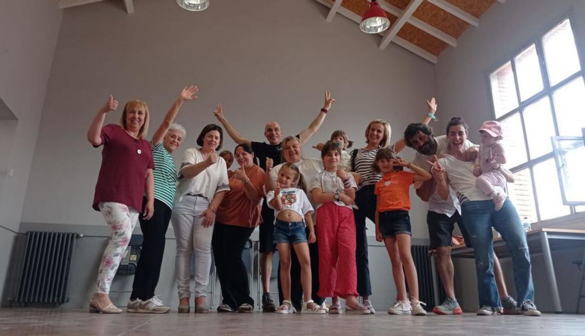 También se llevó a cabo un taller teatro en familia. |