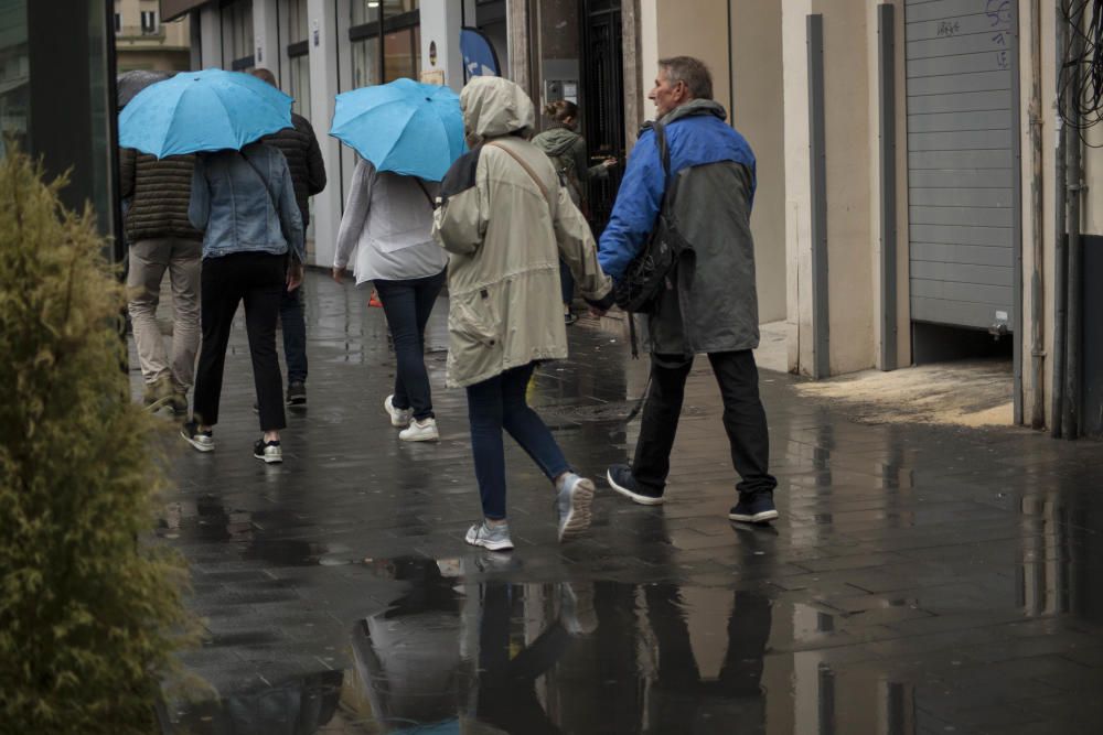 Alerta amarilla en Valencia por fuertes luvias