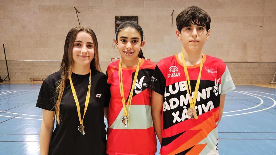 El Bádminton Xàtiva logra 7 medallas en el Máster Autonómico