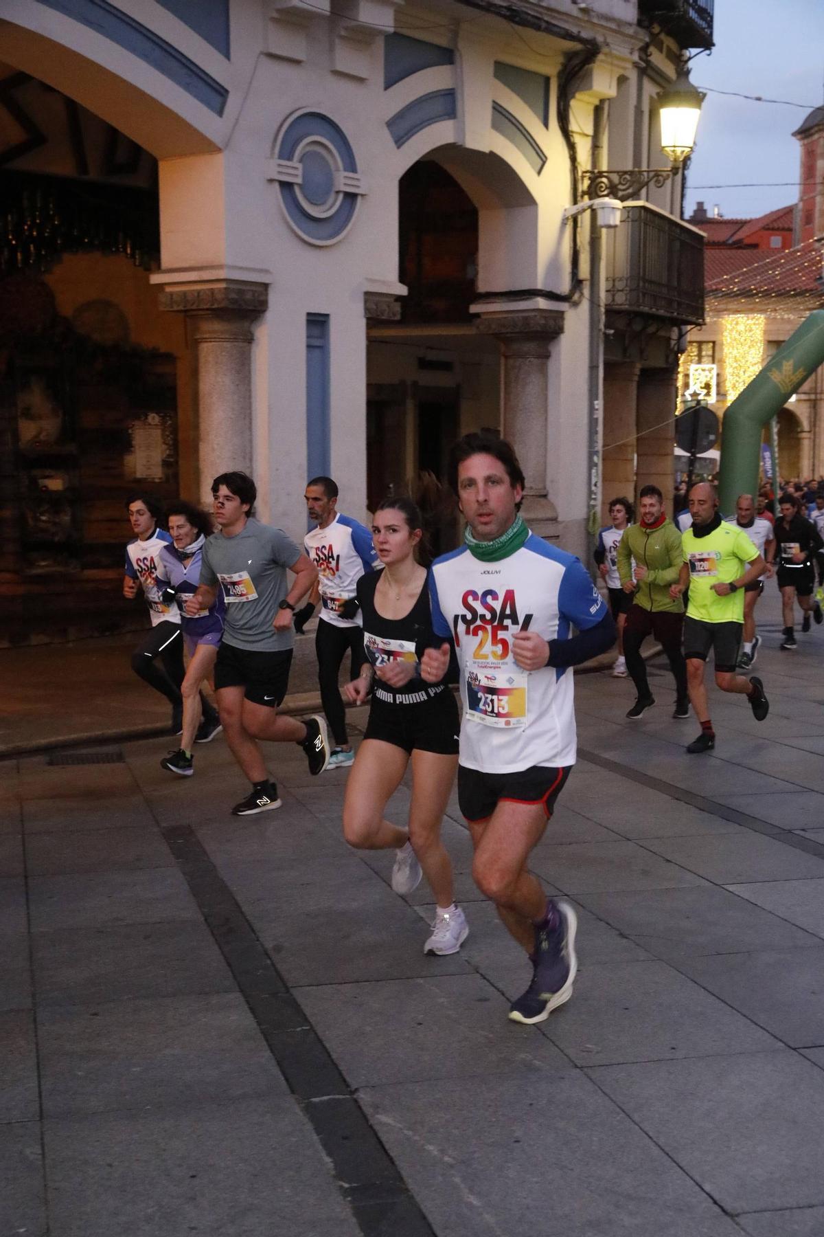 EN IMÁGENES: Así fue la San Silvestre de 2025 de Avilés