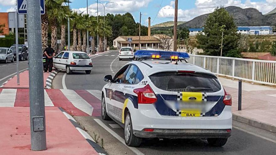 El accidente de este viernes en la travesía de Sax