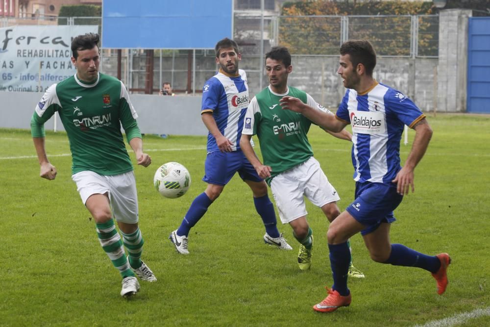 El partido entre el Real Avilés y el Llanes, en imágenes