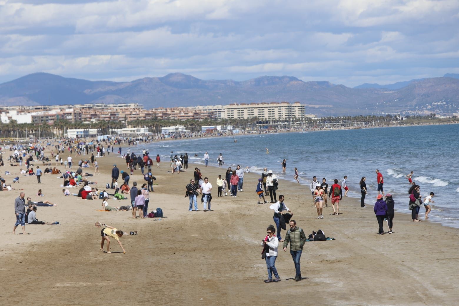 Llenazo en València durante el Sábado Santo