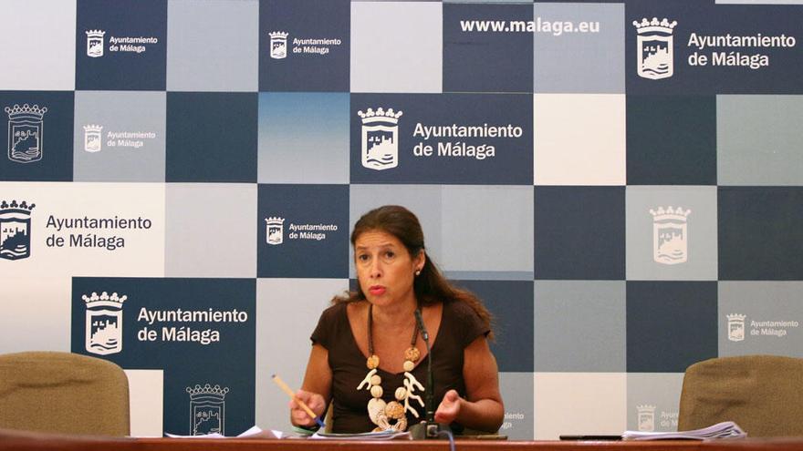 Gemma del Corral, durante la rueda de prensa de presentación del resultado de la auditoría.