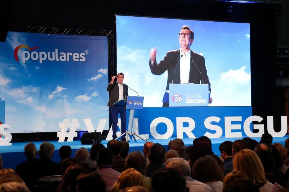 Acto del PP en el pabellón Cagigal de Murcia