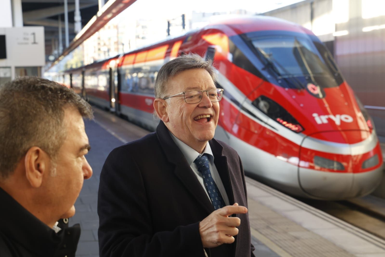 Llega el primer Iryo a València