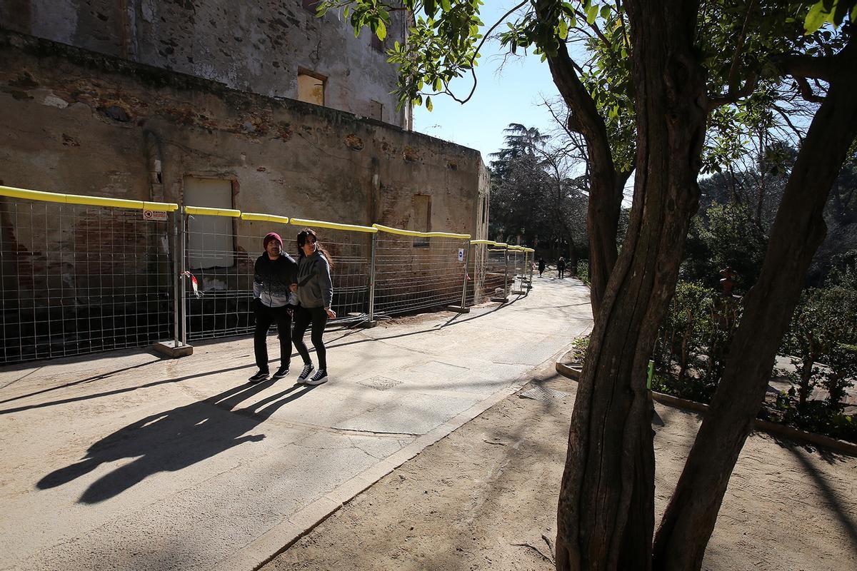 Parc del Laberint dHorta, estado actual y rincones a reformar