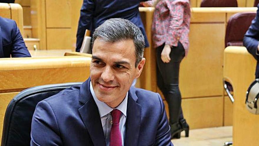 El president, Pedro Sánchez, va lamentar el trencament del Pacte de Toledo.