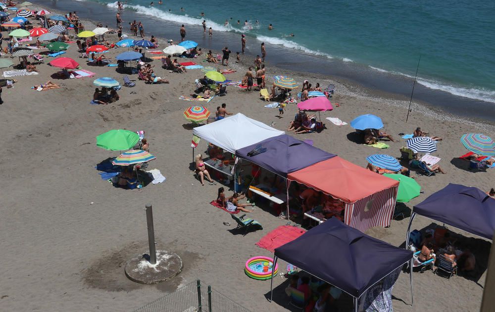 A dos semanas del inicio del verano, La Malagueta, La Misericordia y Sacaba presentaron una gran afluencia de bañistas por las altas temperaturas en la ciudad