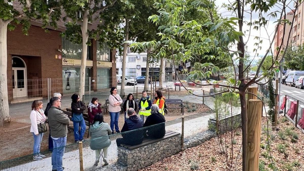 Lleida muestra las iniciativas del proyecto Urban-Nat de renaturalización a unas 50 personas