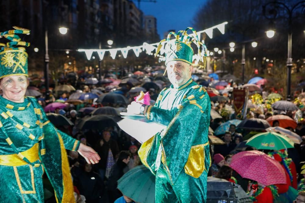 Carnaval en Gijón 2018: entrega de premios a los mejores disfraces.