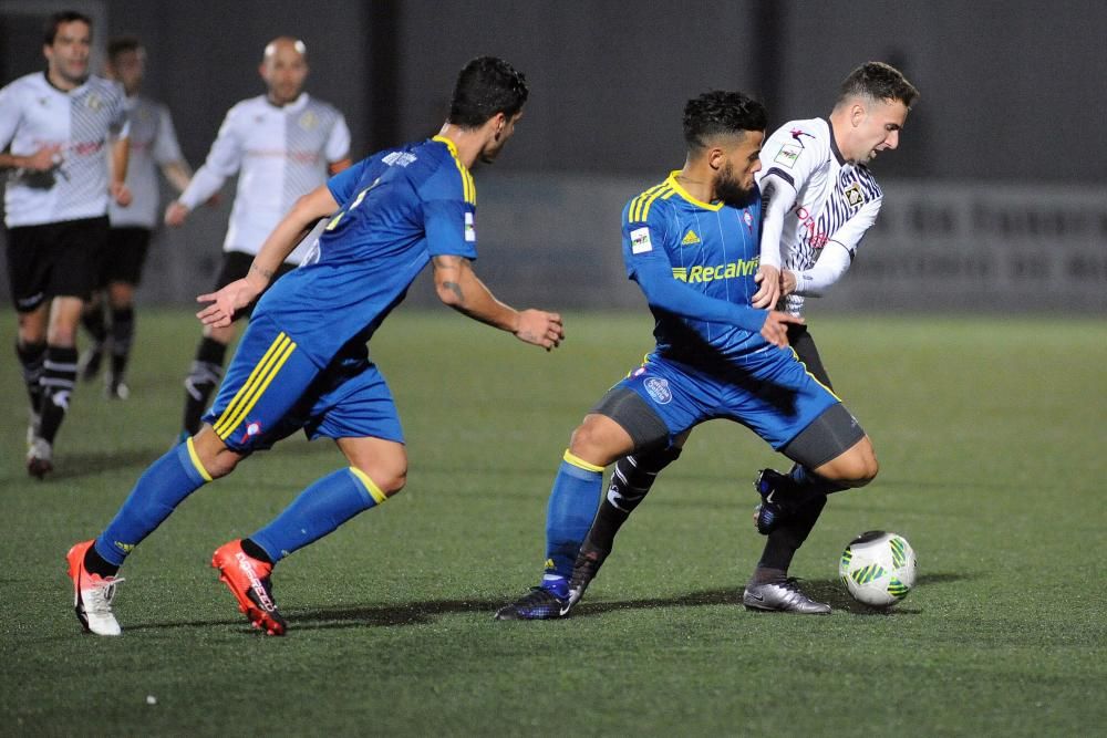 El partido entre el Caudal y el Celta B, en imágenes