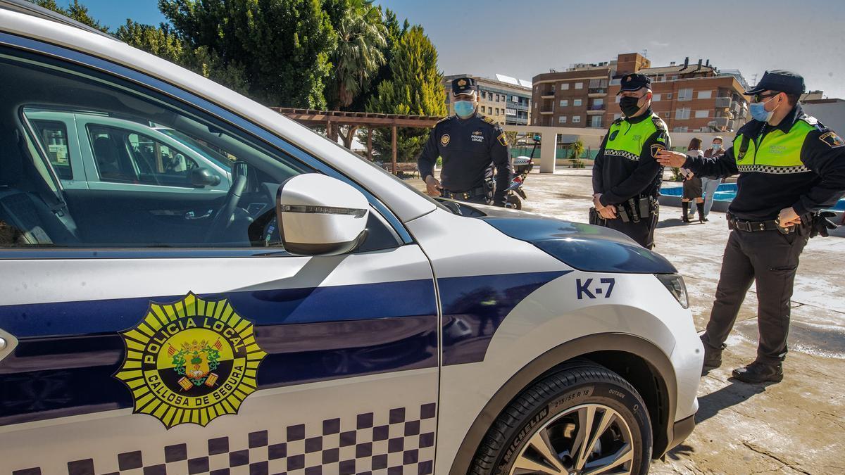 Policía Local de Callosa de Segura en una imagen de archivo