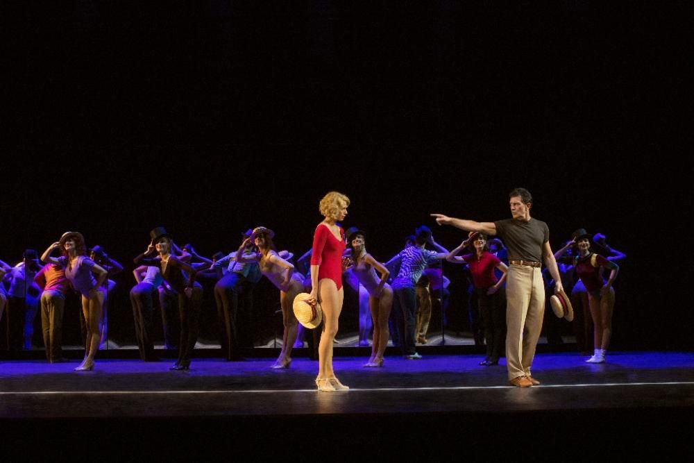 Ensayos de 'A Chorus Line' en el Teatro del Soho