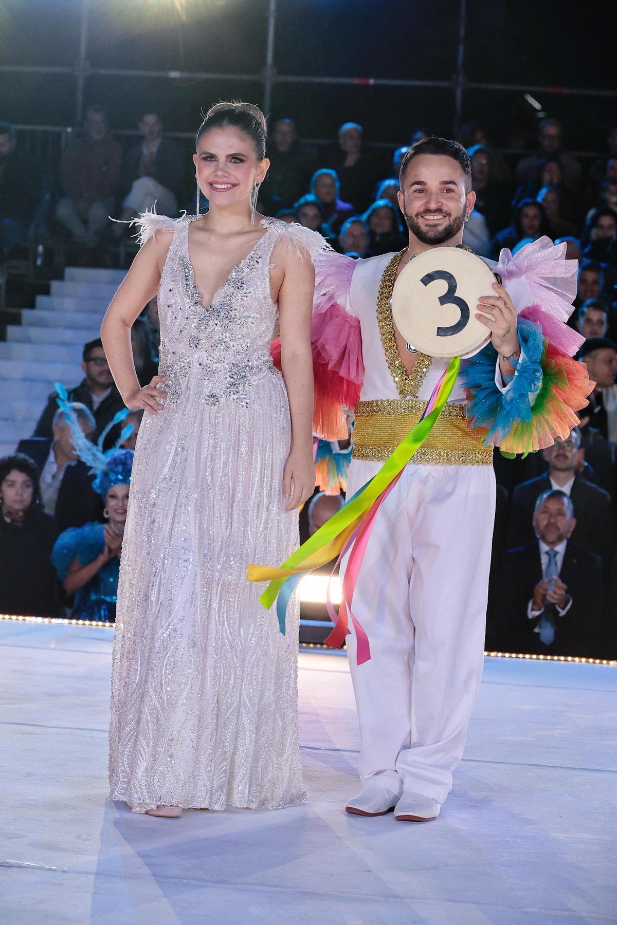 Leire García en la gala inaugural del Carnaval de Santa Cruz de Tenerife 2026