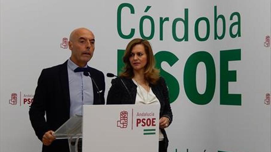 El PSOE considera «insultante» que se repita el «trato de castigo» a Córdoba