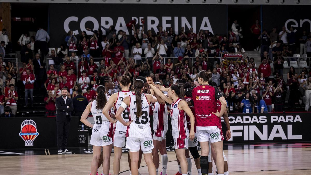 El Casademont, durante la Copa de la Reina  de esta temporada