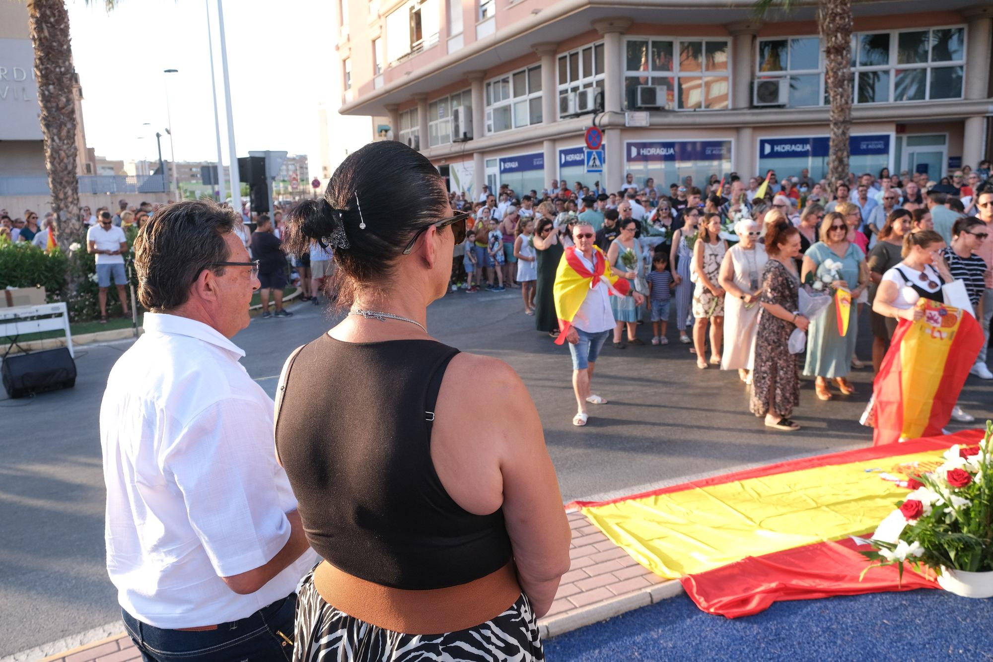 Santa Pola homenajea a la pequeña Silvia en el 20 aniversario de su asesinato en el atentado de ETA