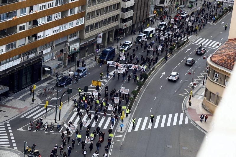 Manifestación de hostelería, ocio y turismo