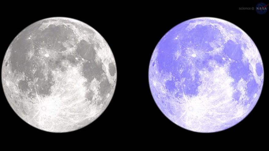 Esta noche se podrá disfrutar de la 'Blue Moon'