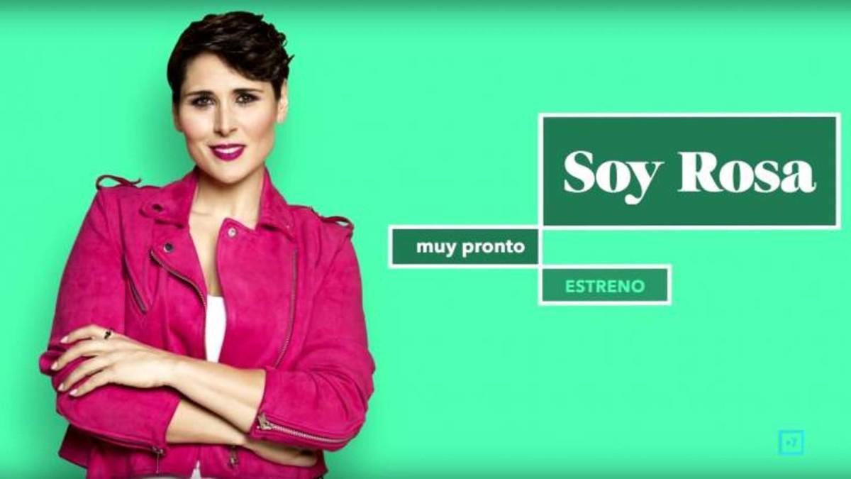 Rosa López, en una imagen promocional del programa de Ten 'Soy Rosa'