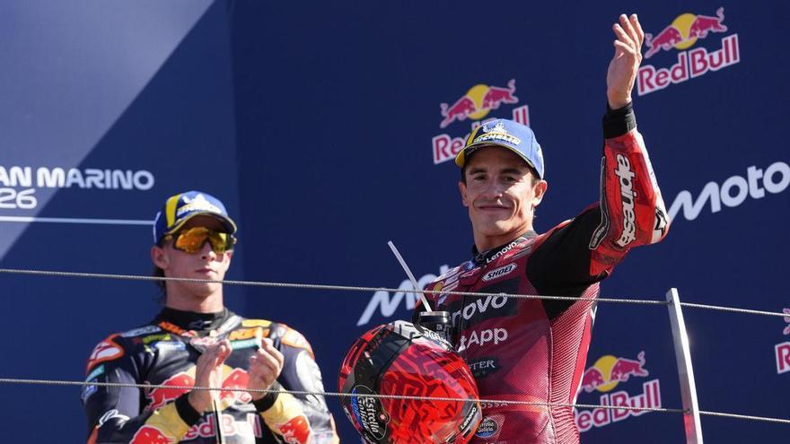 La carrera del GP de San Marino de MotoGP, en imágenes