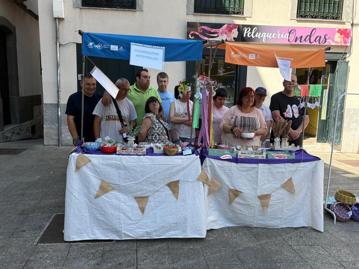 Algunos integrantes de la cooperativa.