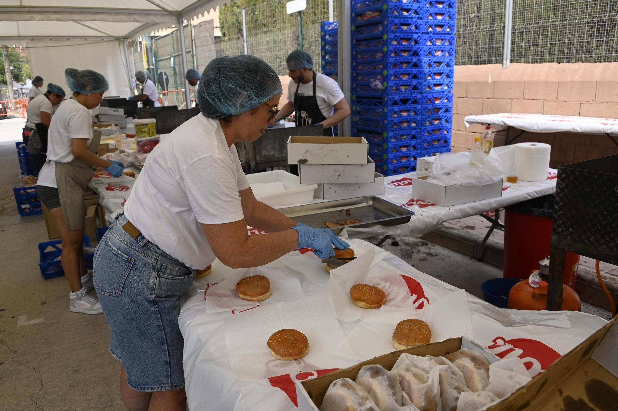 Así ha sido la fiesta de la hamburguesa en Crevillent