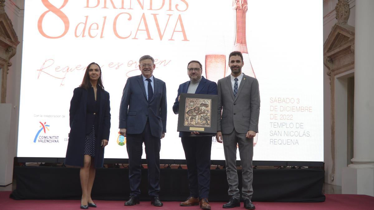 Manuel Espinar cederá mañana el testigo como Embajador del Cava de Requena.