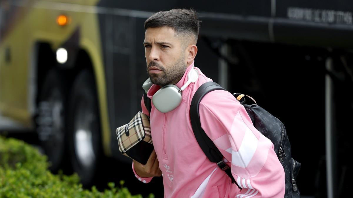 Jordi Alba is comfortable at Inter