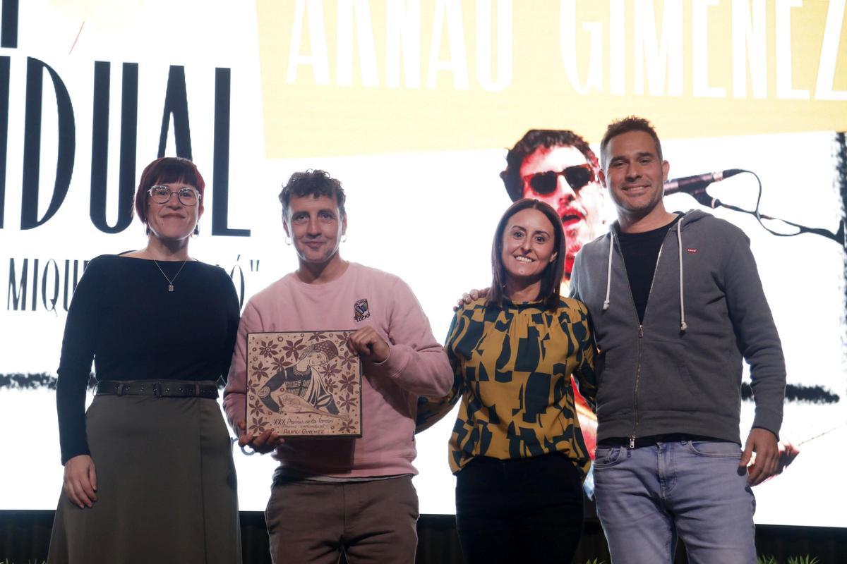 El guardó a Arnau Giménez