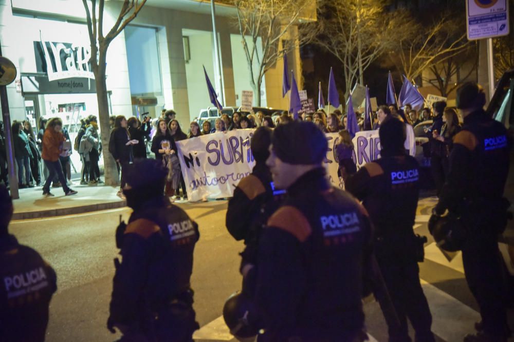 Manifestació feminista del 8M a Manresa