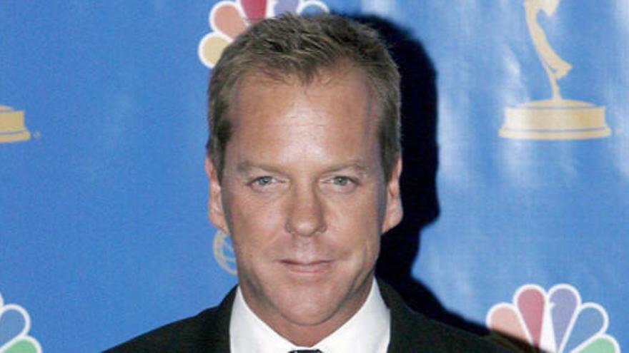 Kiefer Sutherland ha conseguido el reconocimiento masivo en la televisión.