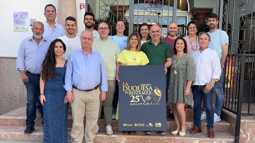 Presentación de los actos del aniversario de 'La duquesa de Benamejí'.