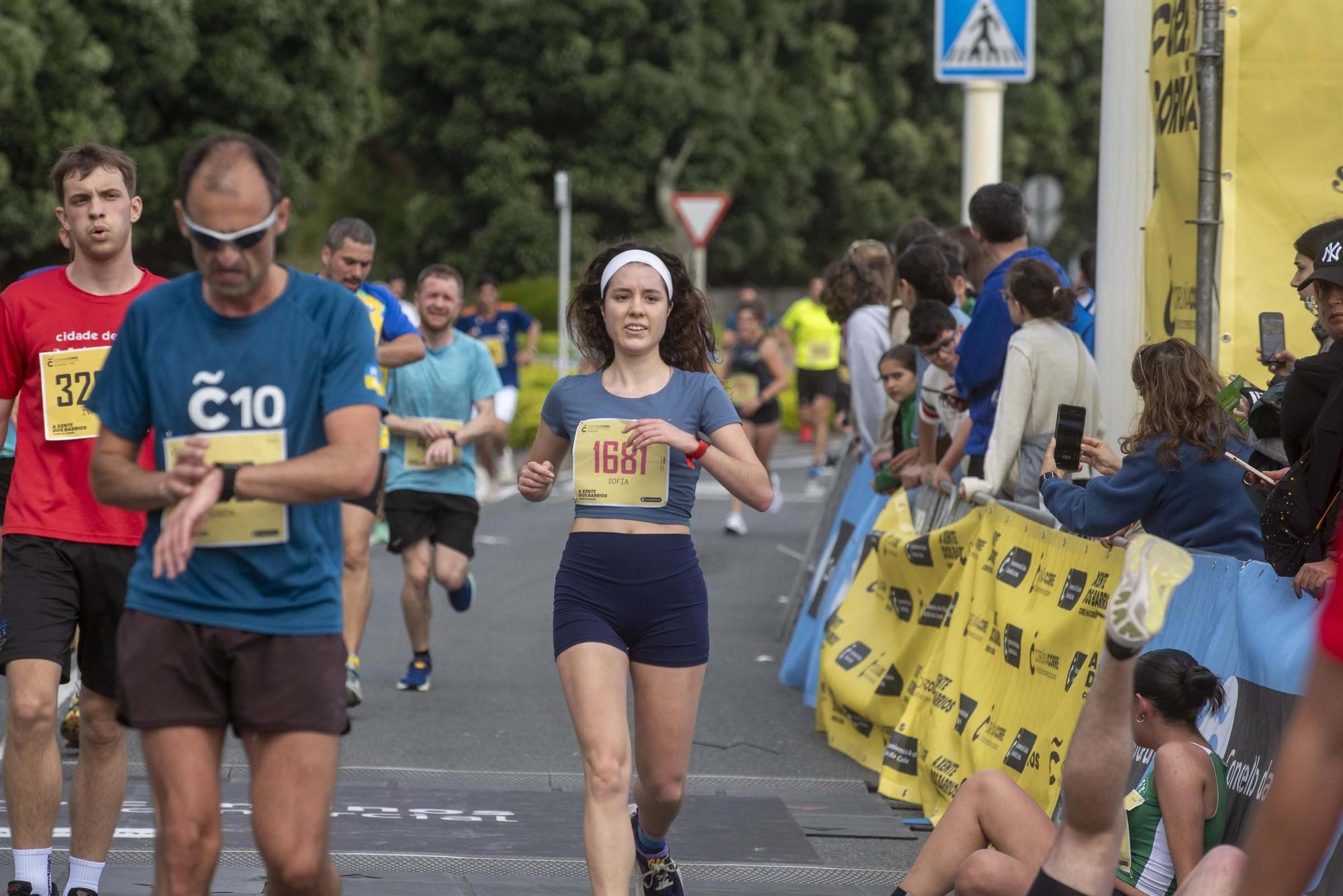 Pablo Bocelo y Vanessa Hervada ganan la carrera popular de Os Rosales