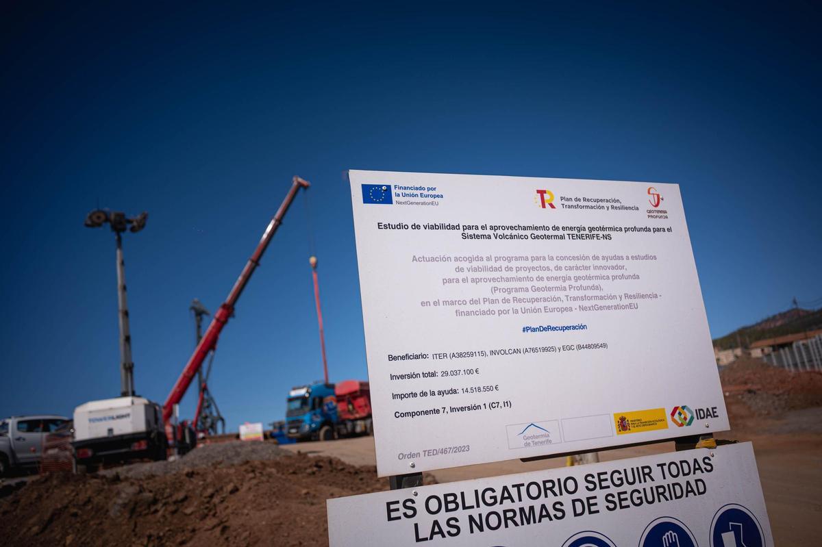 Sondeos de geotermia en Vilaflor