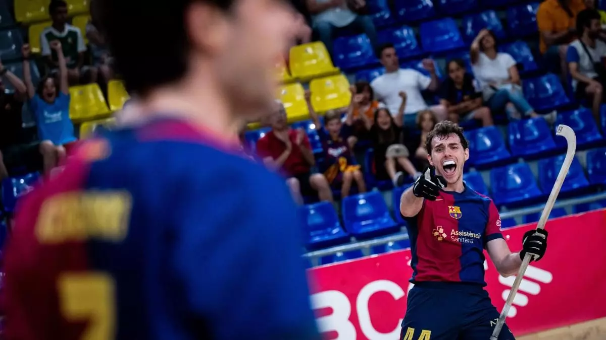 El Barça golea al Calafell y está a un paso de la final