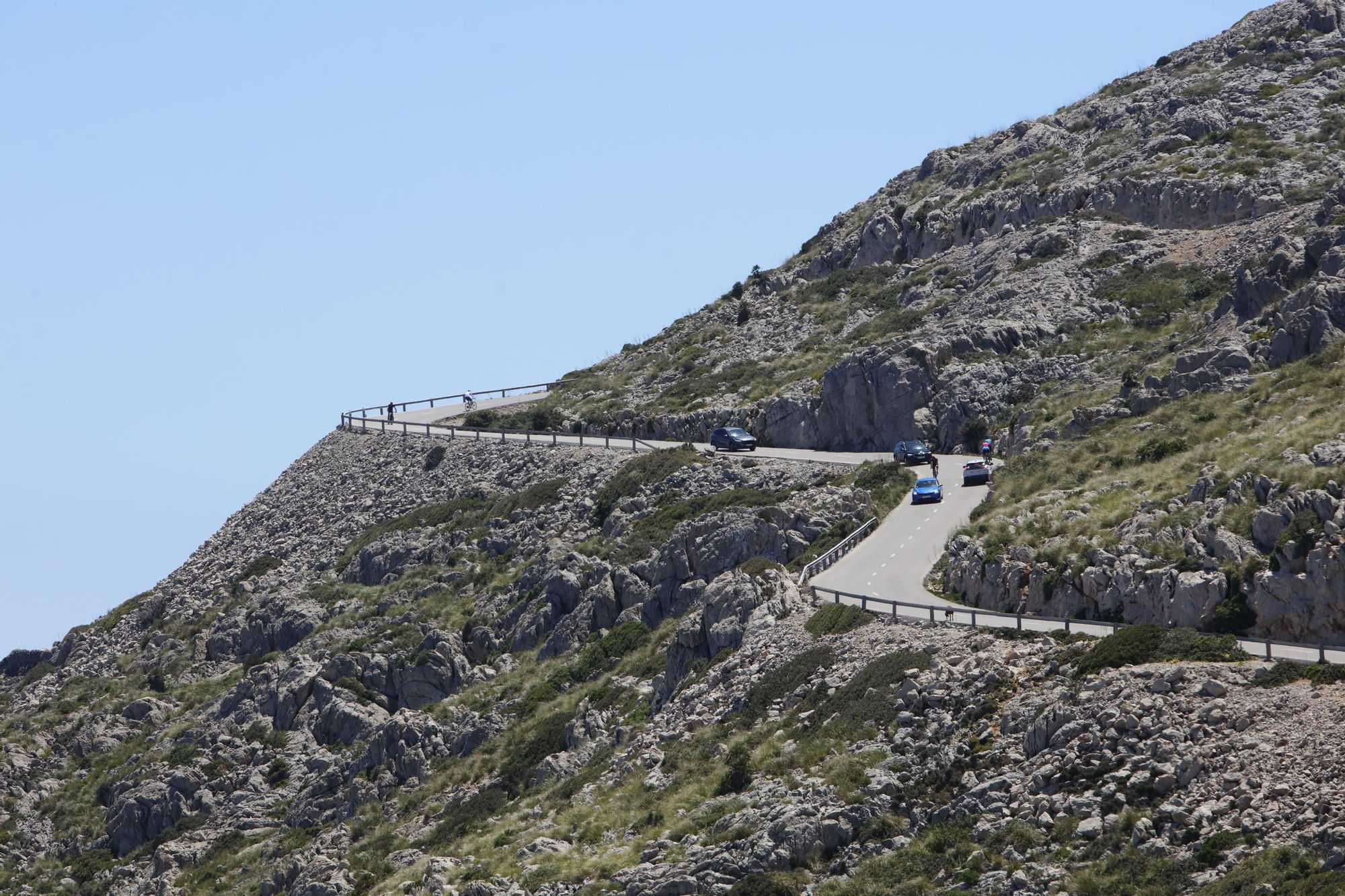 Cap de Formentor: Eindrücke vor der Zufahrtssperre
