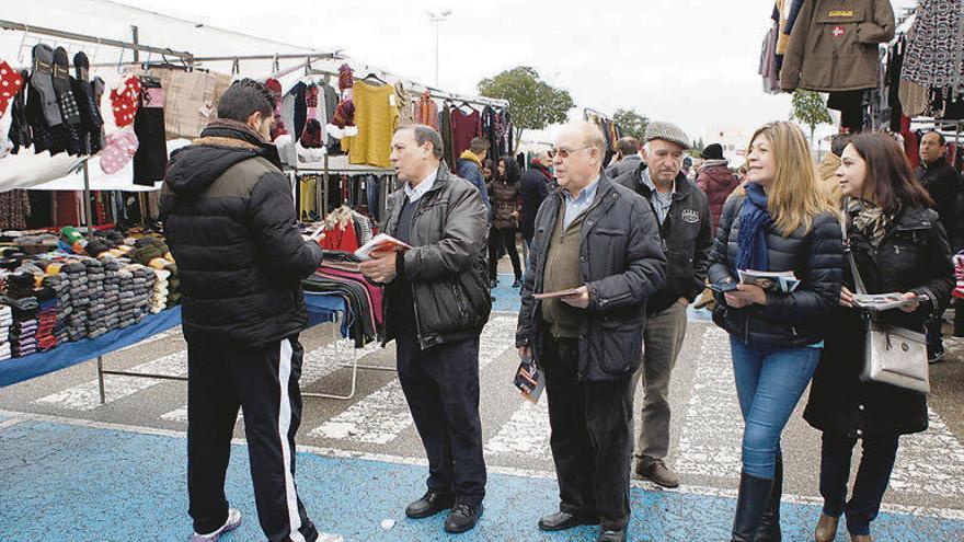 Ciudadanos visita el mercadillo de Ifeza