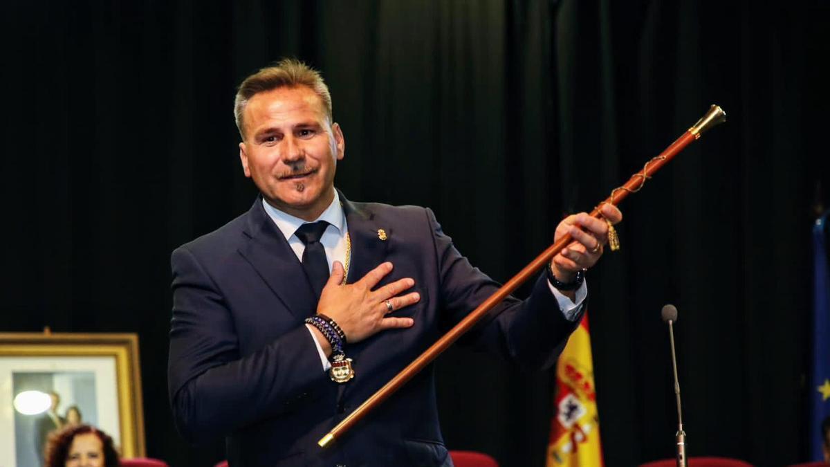 Alejandro Morant en su investidura de la pasada semana