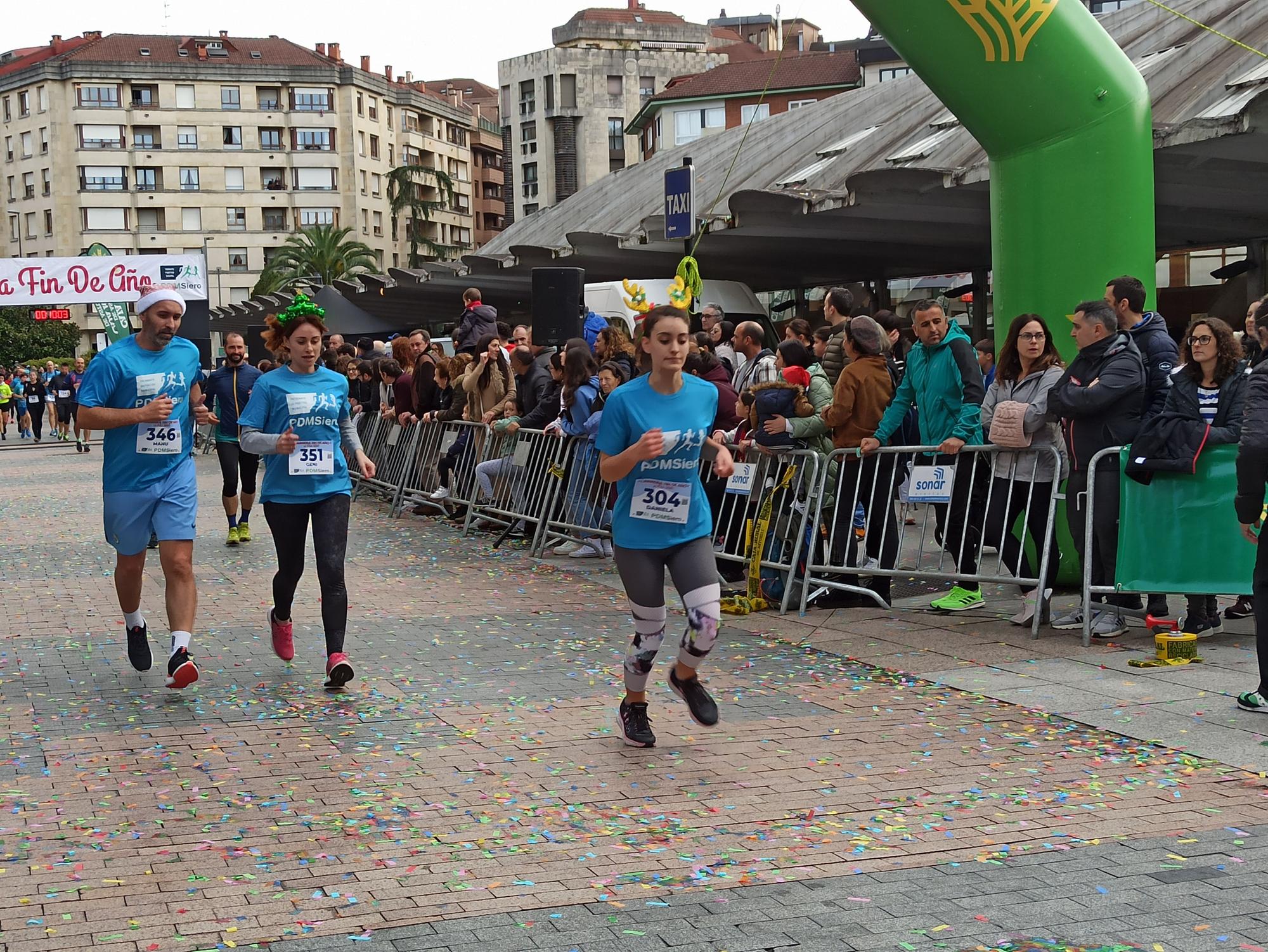 Casi 1.500 participantes disputan la carrera de Fin de Año de Pola de Siero