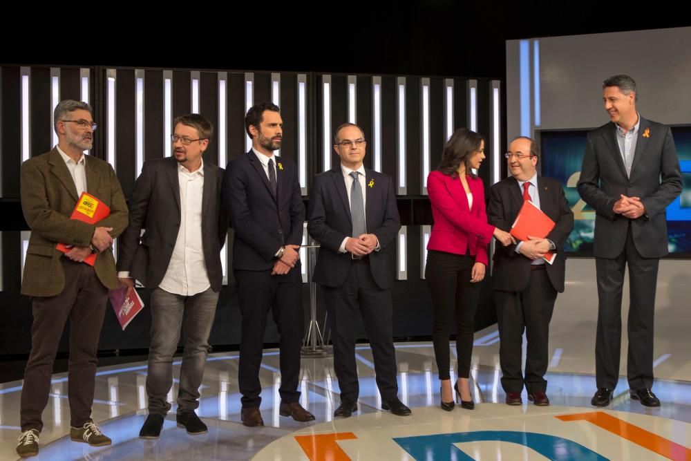 Debat a TVE amb motiu de les eleccions del 21-D