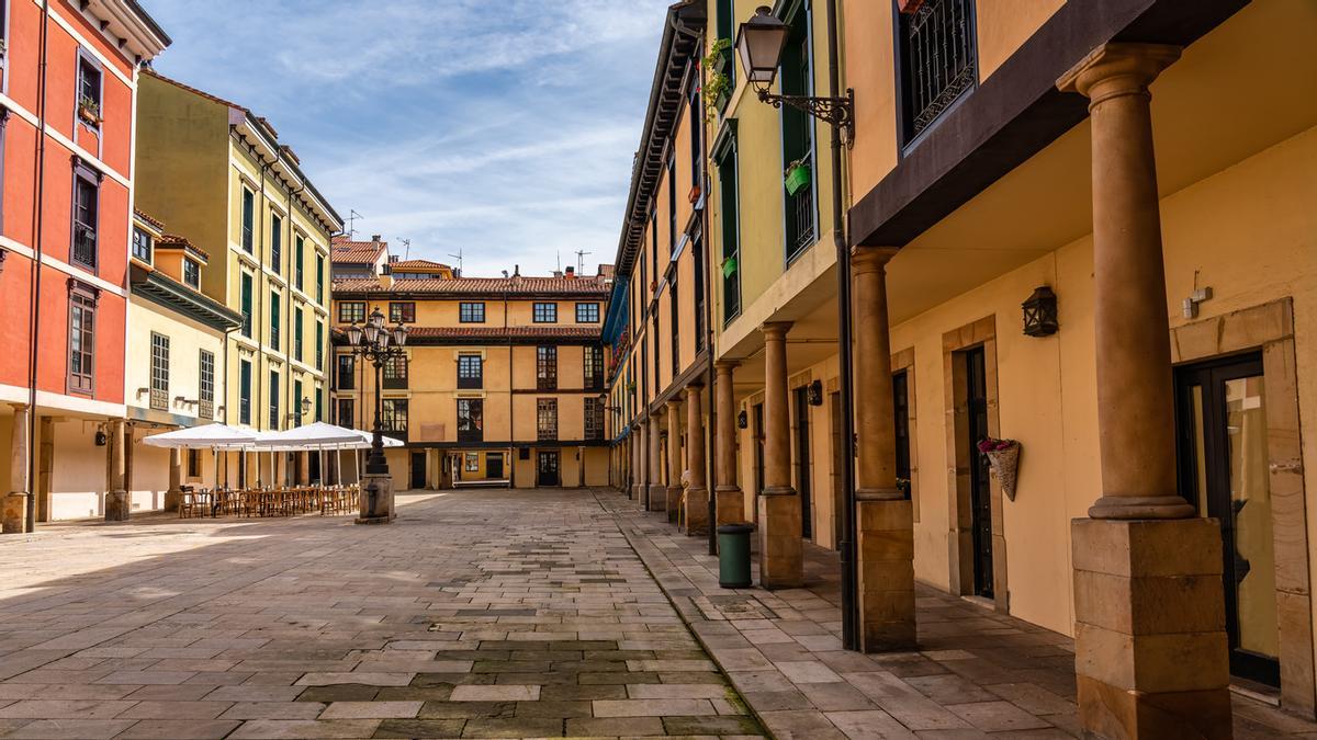 La Plaza del Mercado del Fontán.