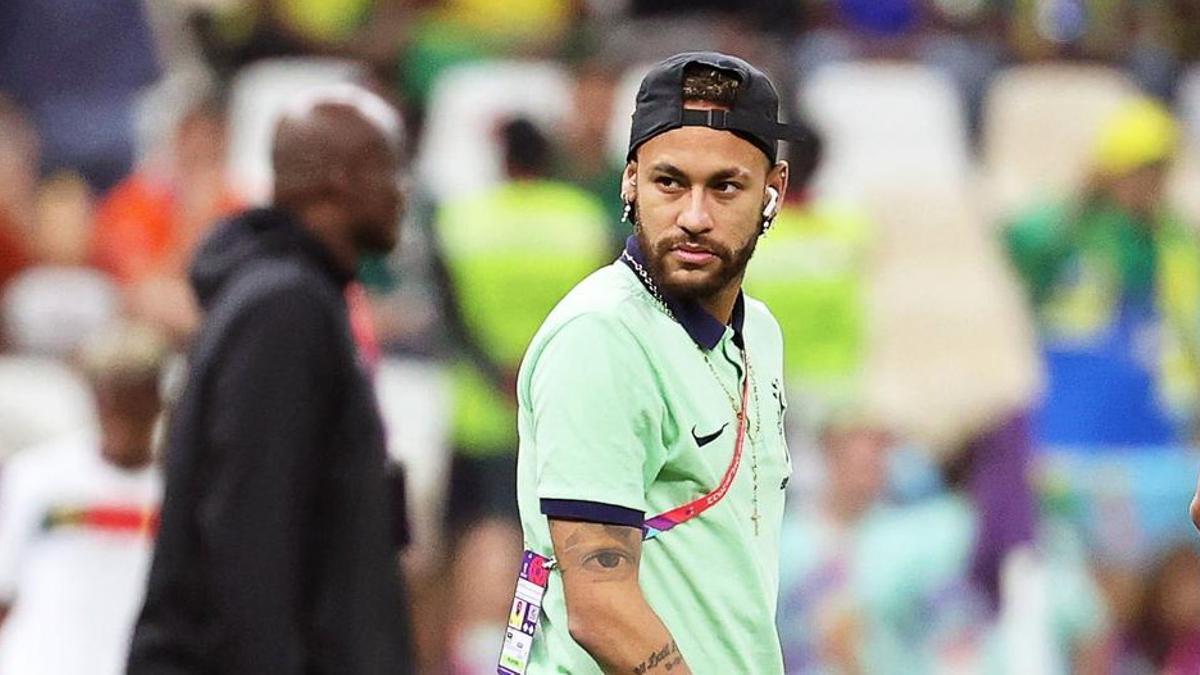 Neymar solo ha podido jugar el primer partido de este Mundial