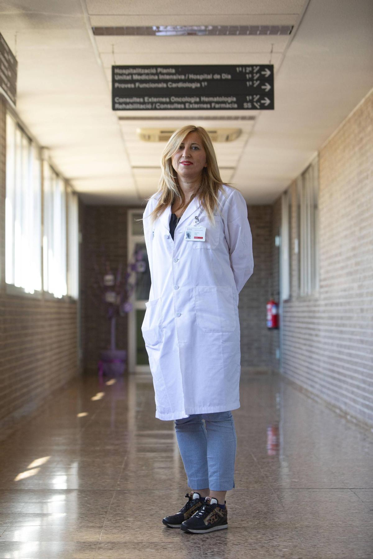 La gerente del departamento de salud de Sagunt, Ana Peiró.